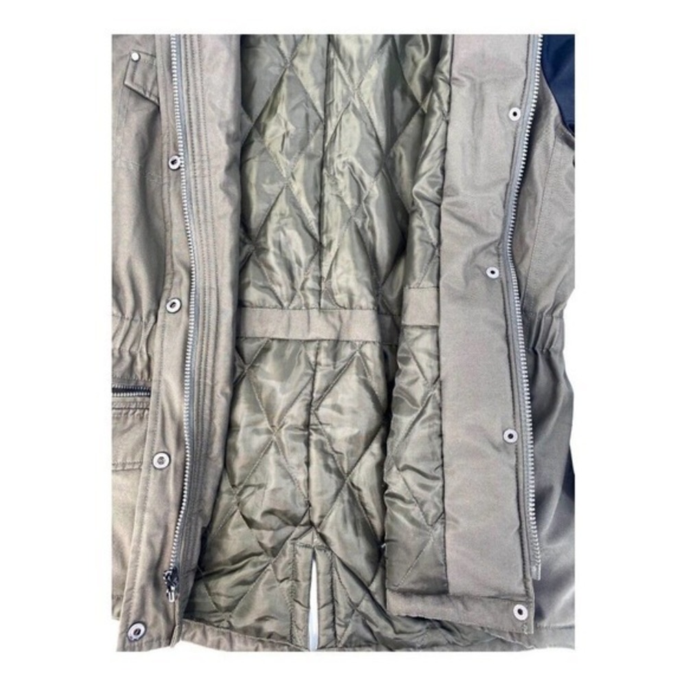 Laundry By Shelli Segal Cotton / Poly Zip/ Snap Mens Jacket Size Medium - Picture 3 of 11